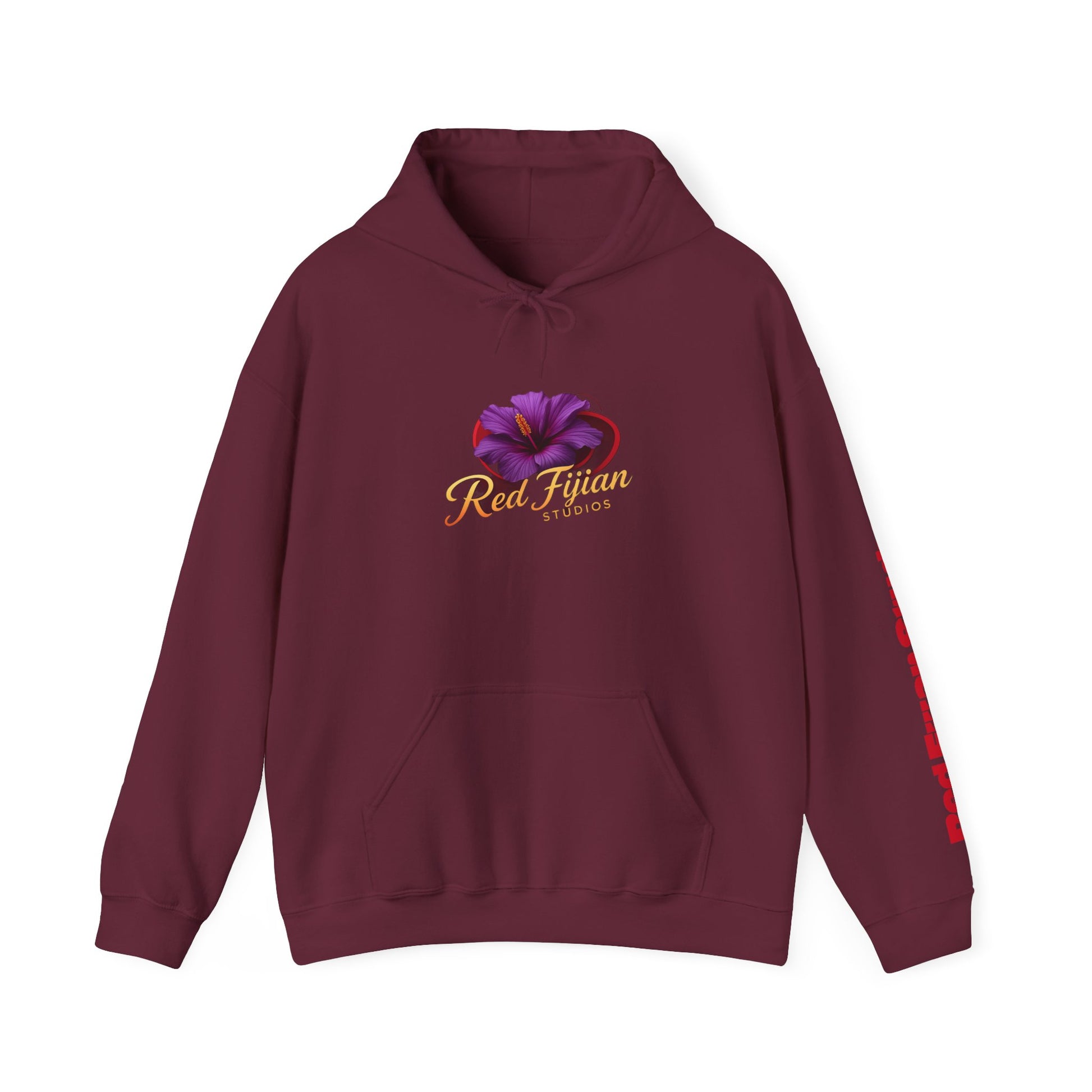 Floral Graphic Unisex Hooded Sweatshirt