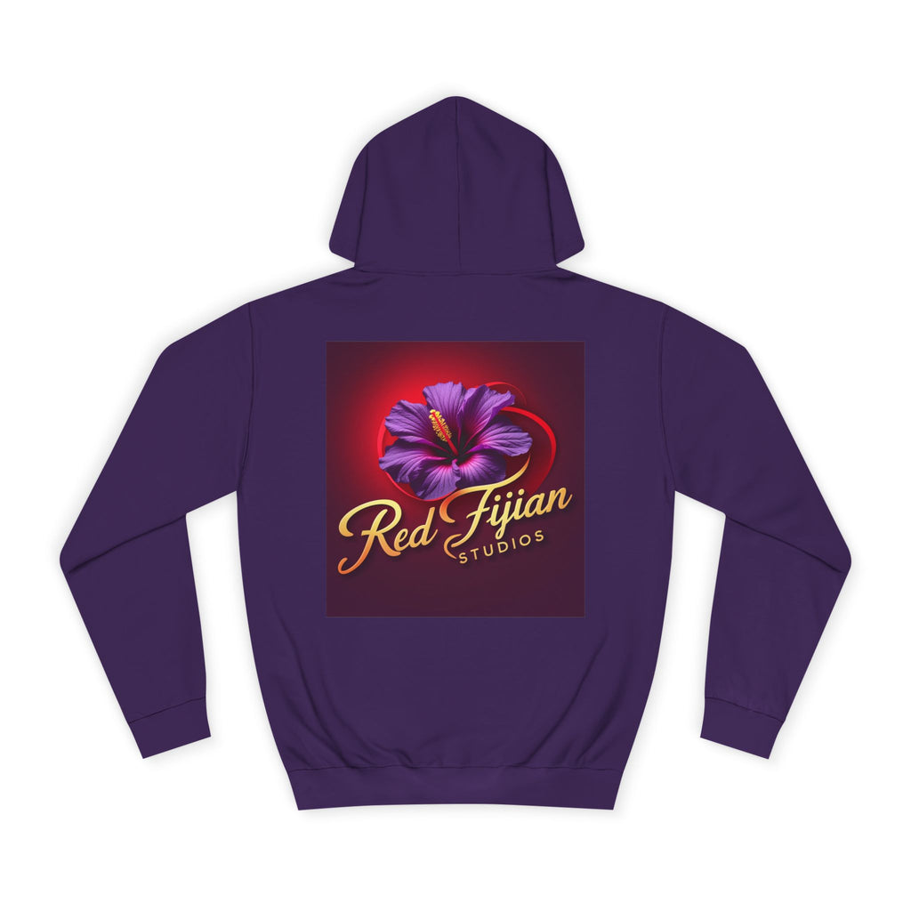Vibrant Floral College Hoodie, Unisex Streetwear, Casual Outfit, Graduation Gift, College Life Essentials