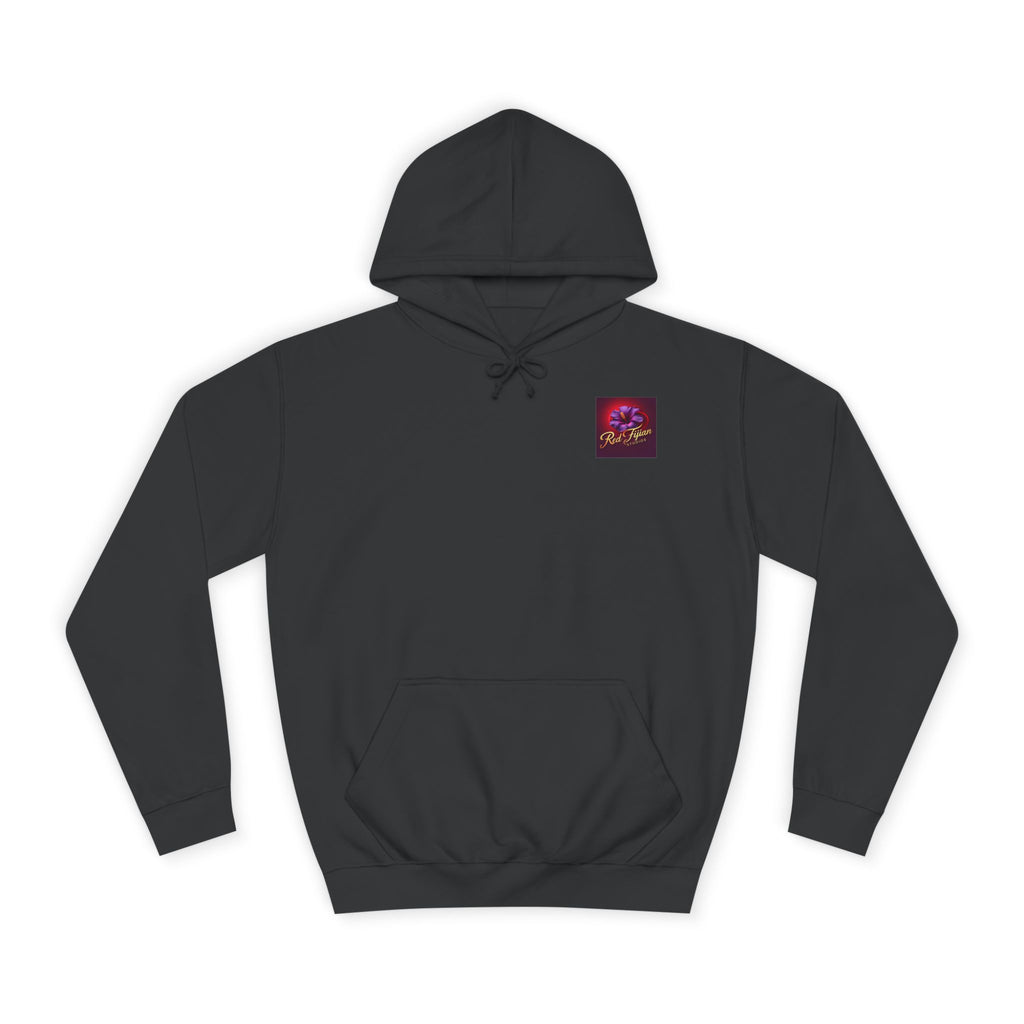 Vibrant Floral College Hoodie, Unisex Streetwear, Casual Outfit, Graduation Gift, College Life Essentials