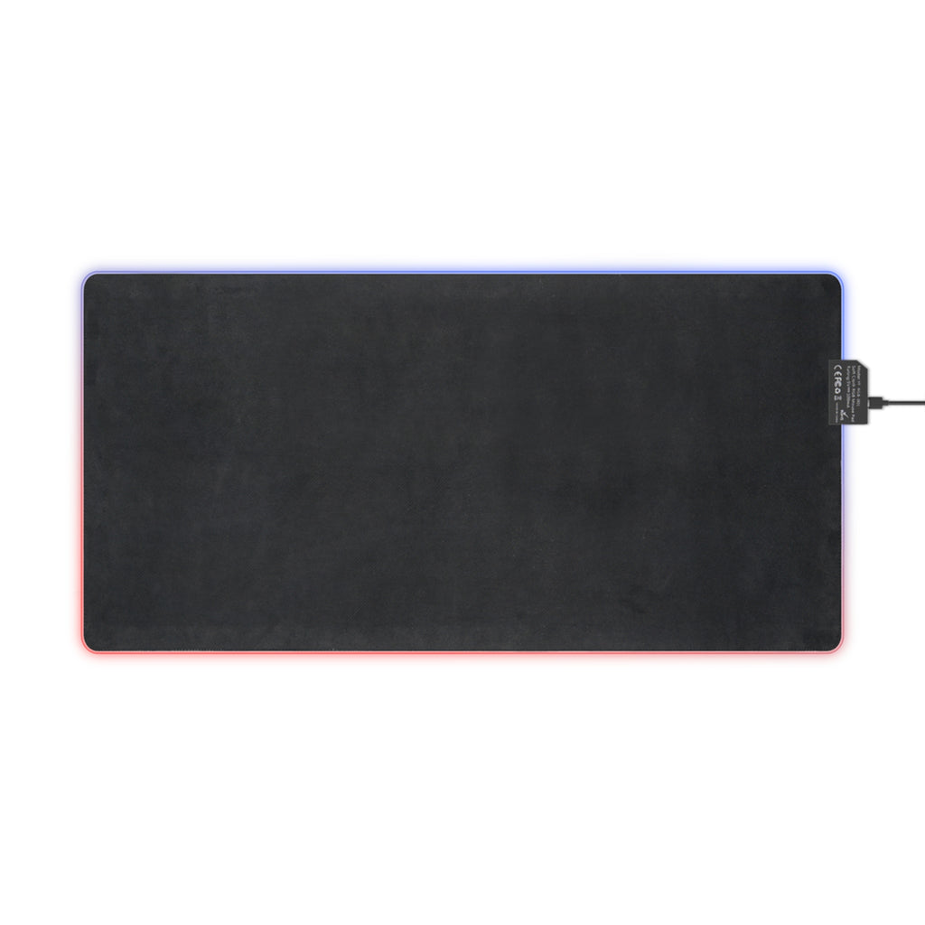 LED Gaming Mouse Pad with RGB Backlighting, Perfect for Gamers, Desk Accessories, Game Room Decor, and Birthday Gifts
