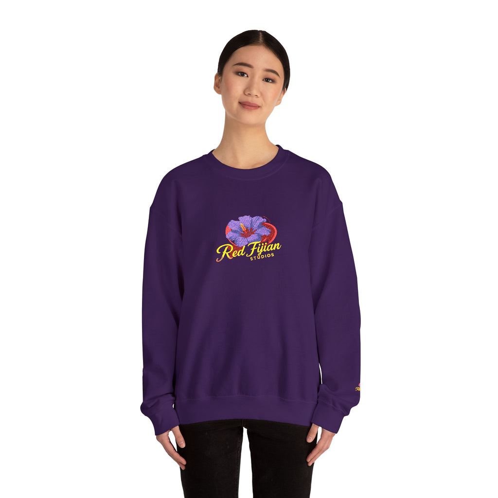 Vibrant Floral Crewneck Sweatshirt for Comfort and Style