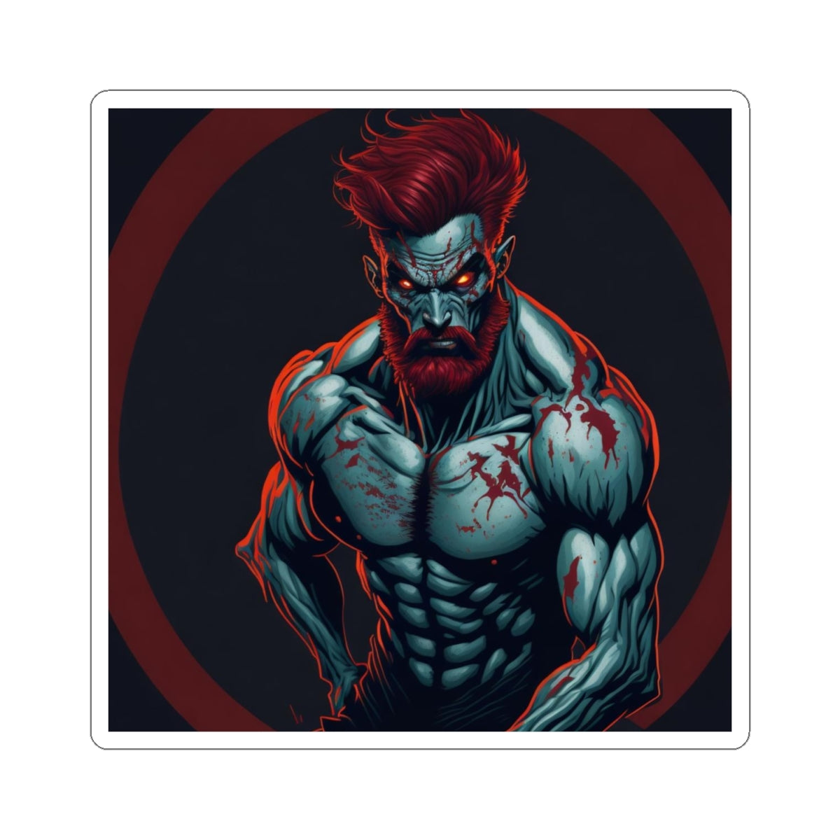 Zombie sticker