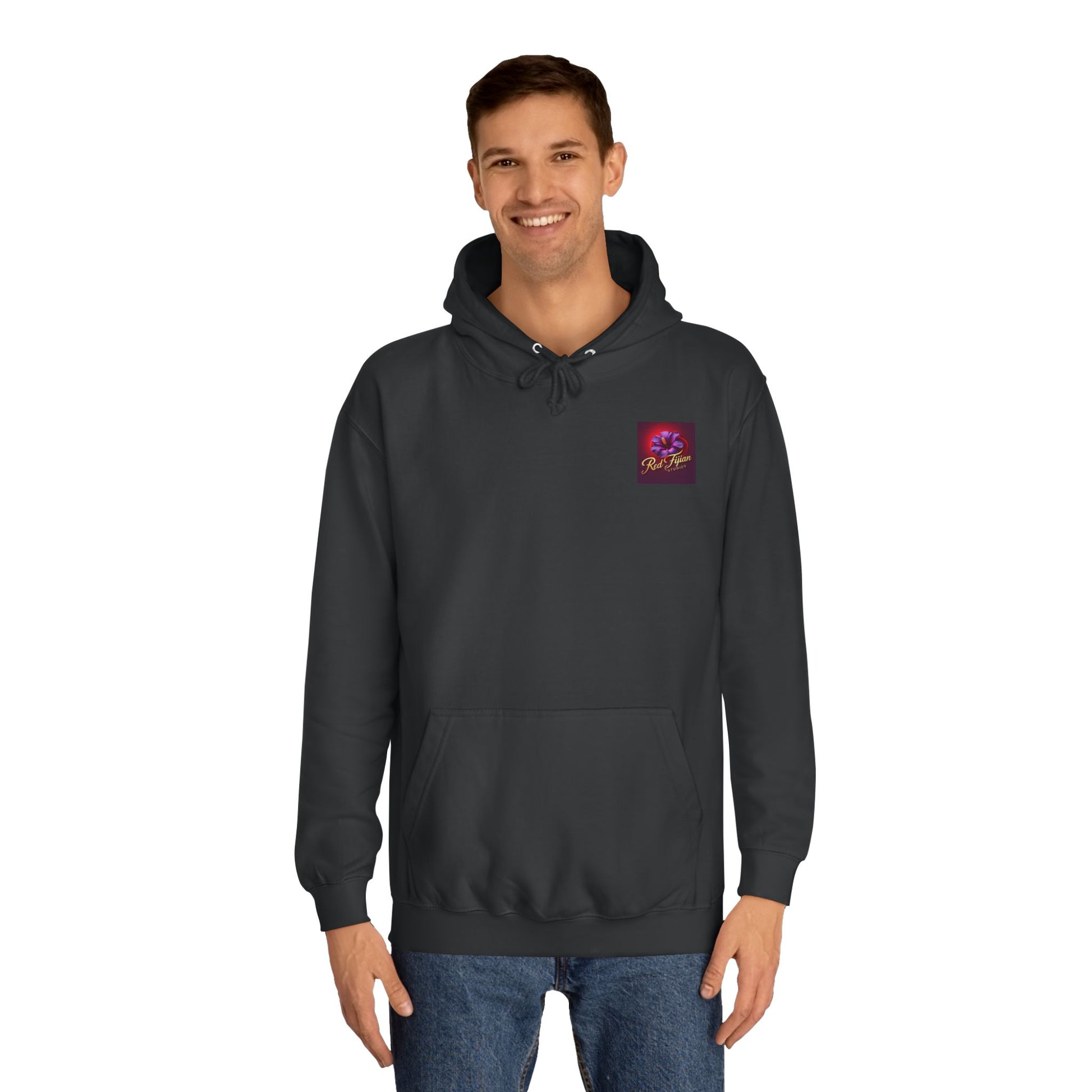 Vibrant Floral College Hoodie, Unisex Streetwear, Casual Outfit, Graduation Gift, College Life Essentials