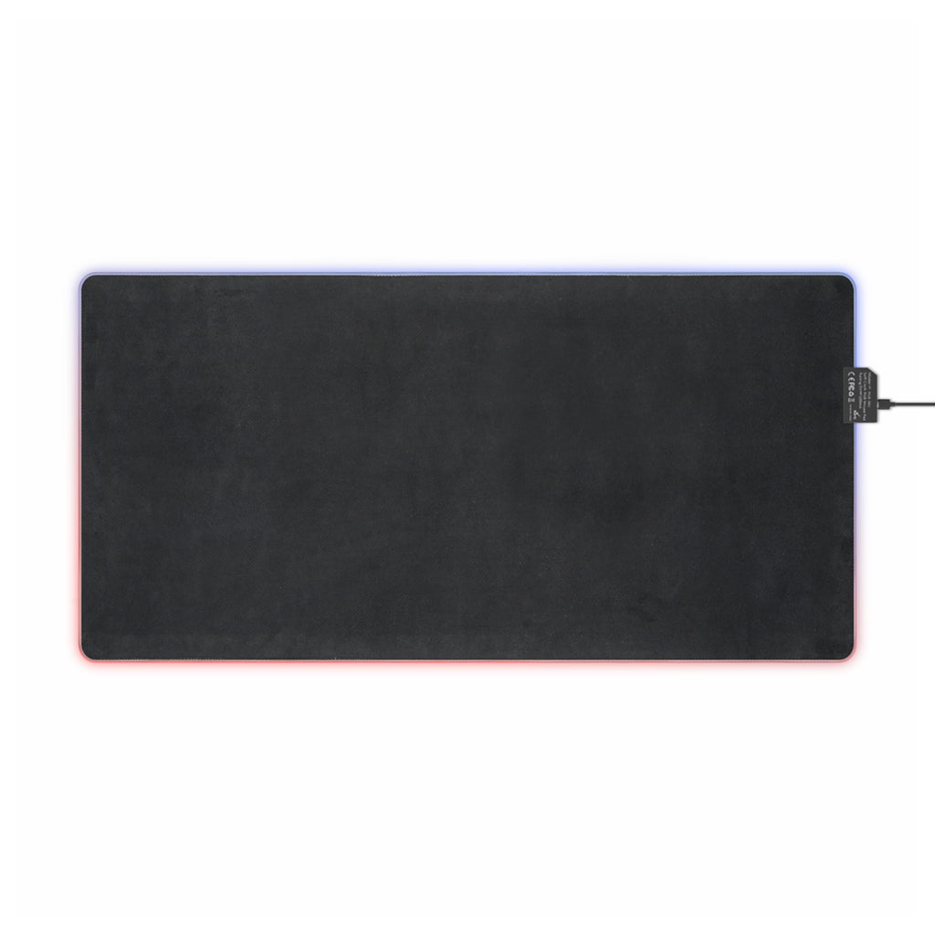 LED Gaming Mouse Pad with RGB Backlighting, Perfect for Gamers, Desk Accessories, Game Room Decor, and Birthday Gifts
