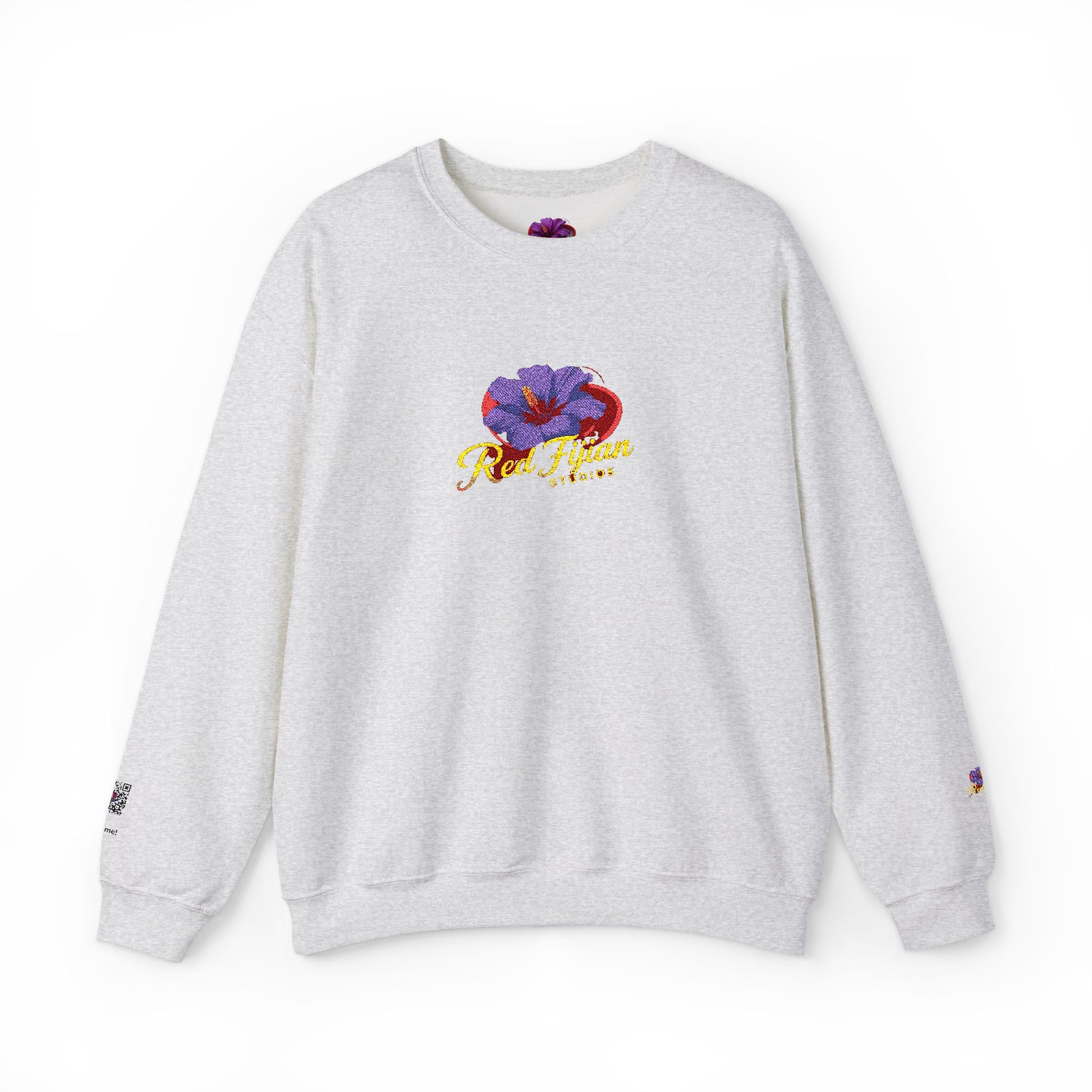 Vibrant Floral Crewneck Sweatshirt for Comfort and Style