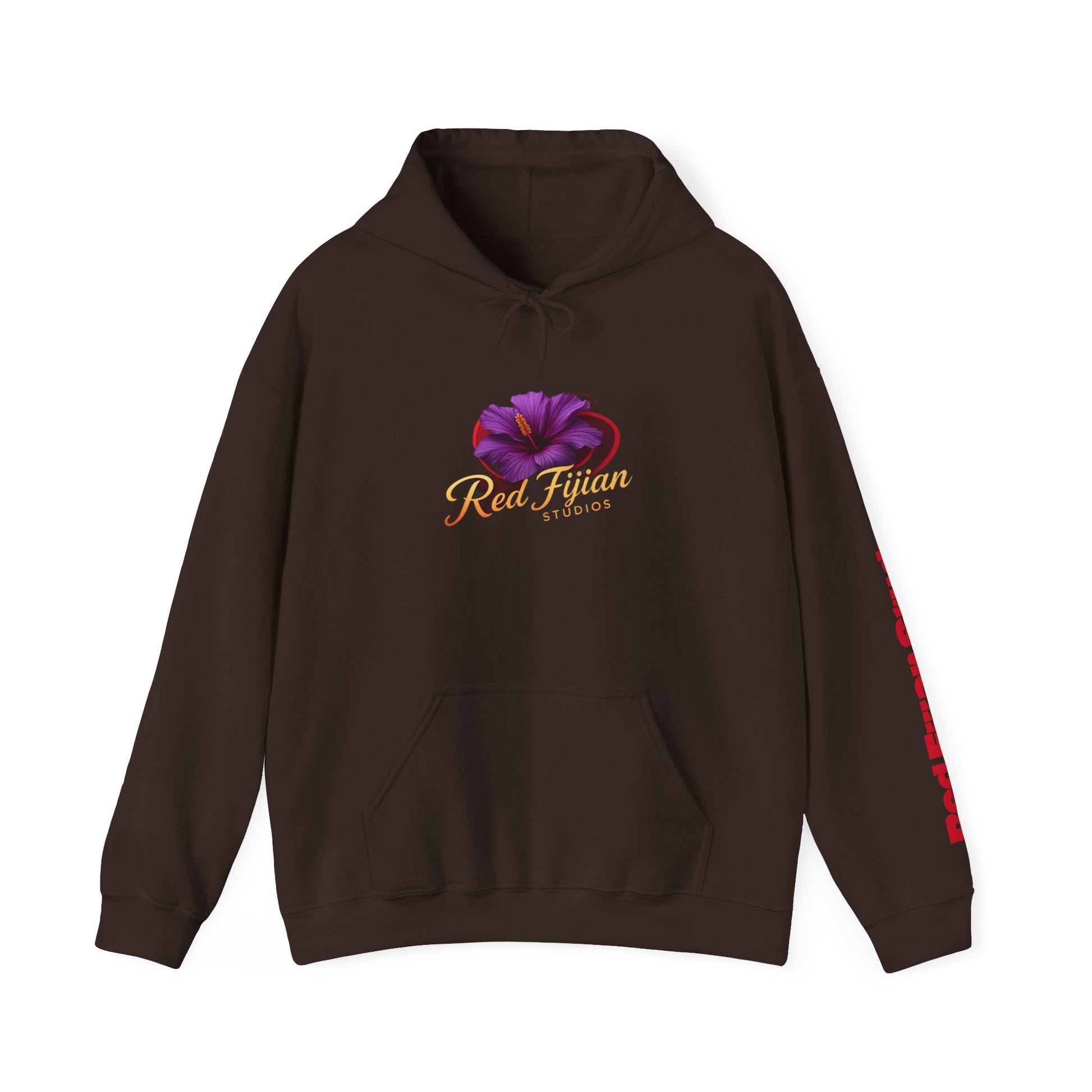 Floral Graphic Unisex Hooded Sweatshirt