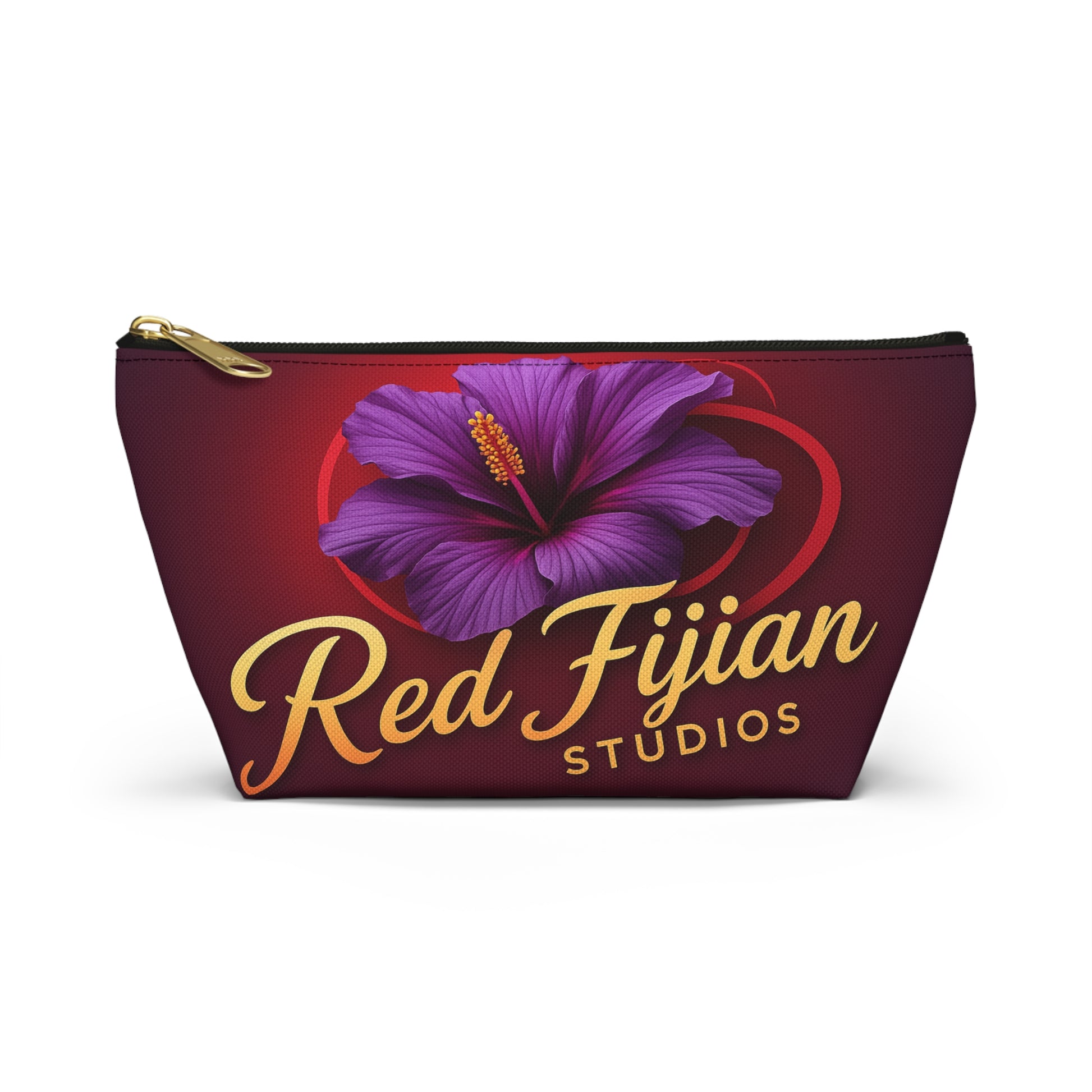 Accessory Pouch — Tropical Hibiscus Logo & Neon City Cosmetic Bag