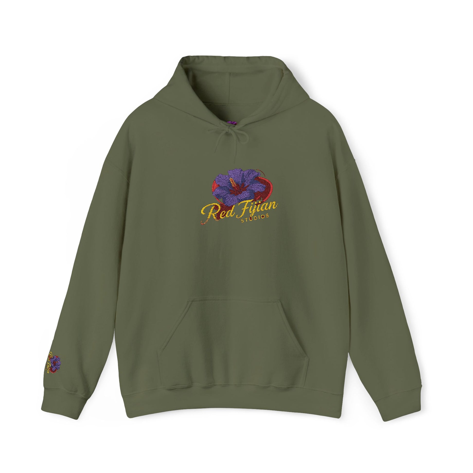 Floral Graphic Heavy Blend Hoodie