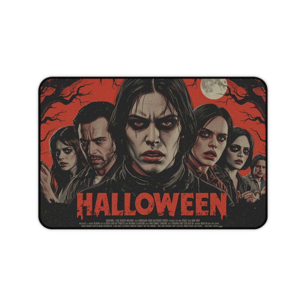 Halloween-Themed Desk Mat for Spooky Workspace Decor