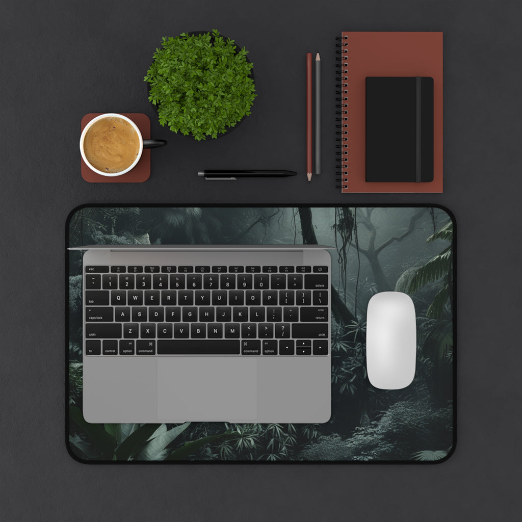 Jungle Vibes Desk Mat - Eco-Friendly Gaming, Home Office, and Study Mat - Perfect Gift for Nature Lovers and Students