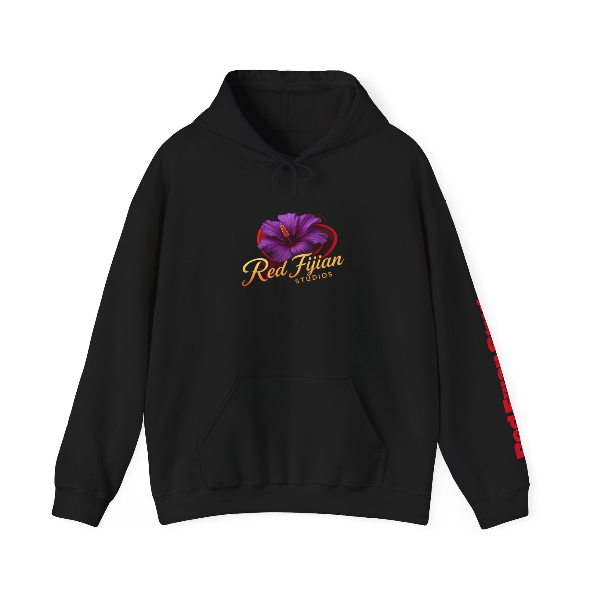 Floral Graphic Unisex Hooded Sweatshirt