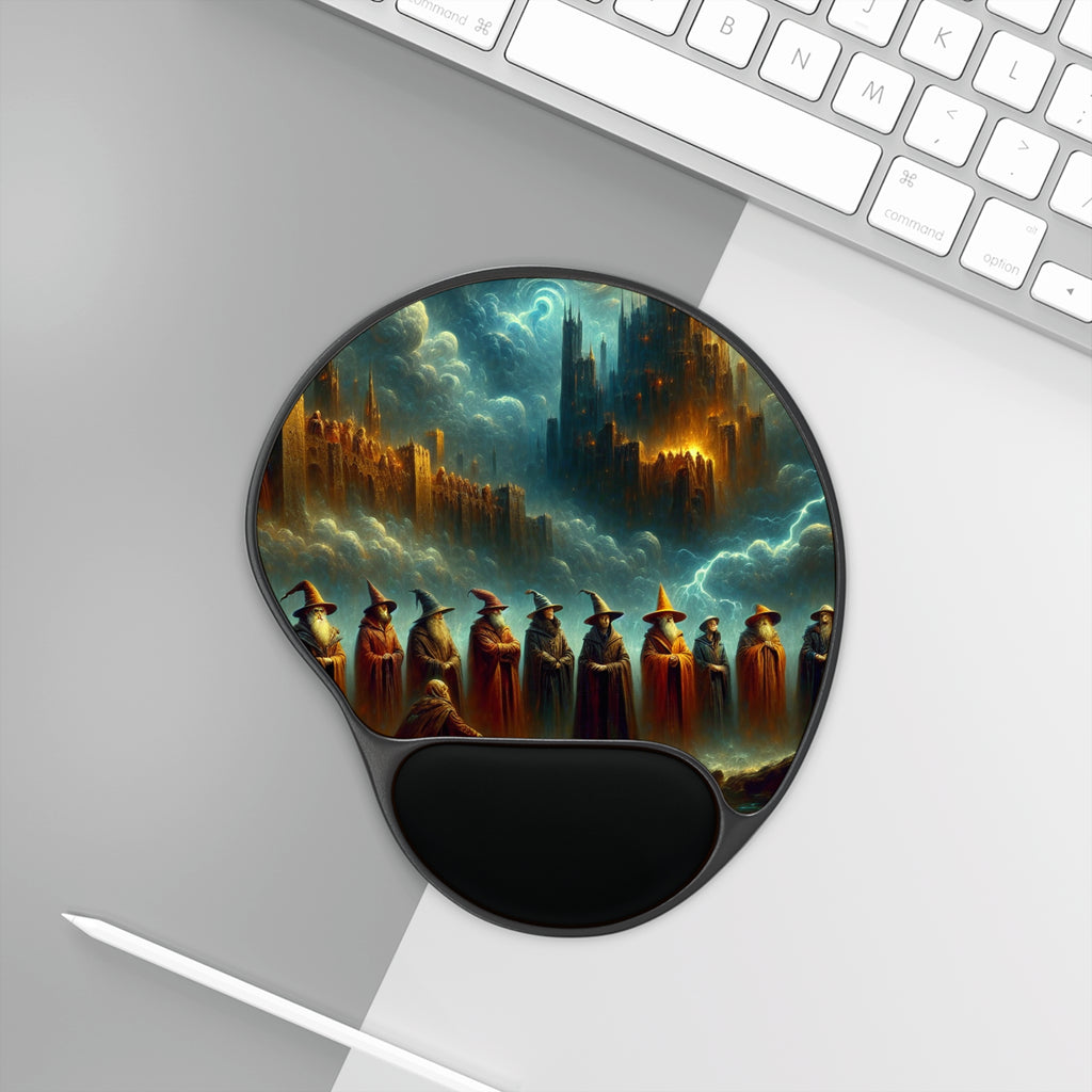Mouse Pad With Wrist Rest