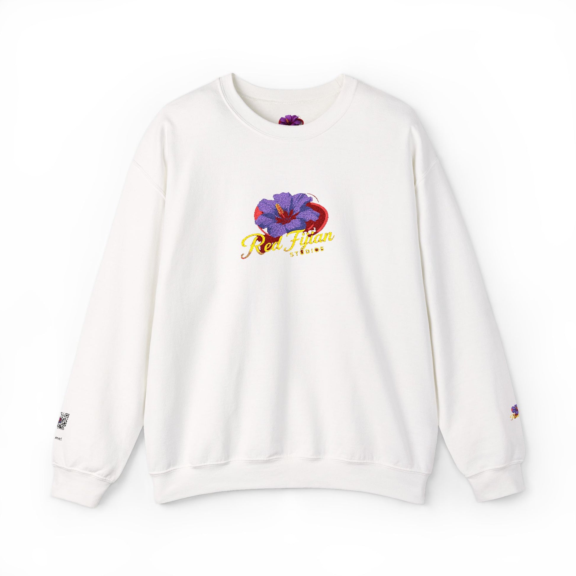 Vibrant Floral Crewneck Sweatshirt for Comfort and Style