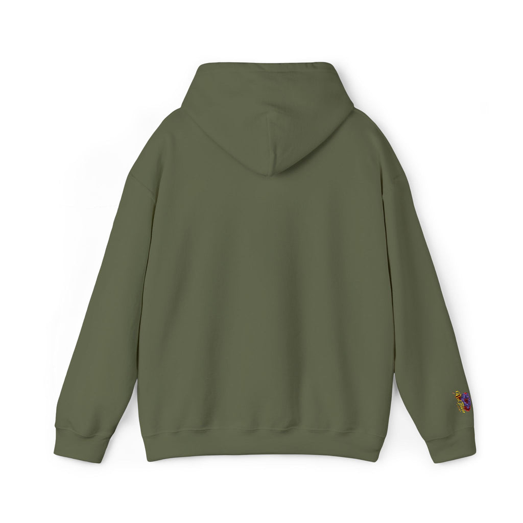 Floral Graphic Heavy Blend Hoodie