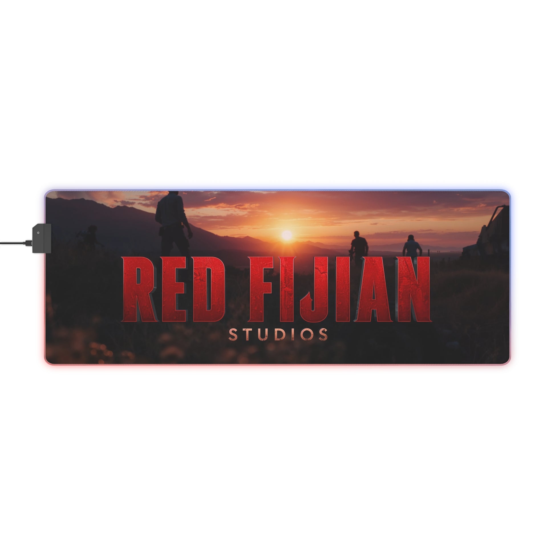 LED Gaming Mouse Pad with RGB Backlighting, Perfect for Gamers, Desk Accessories, Game Room Decor, and Birthday Gifts