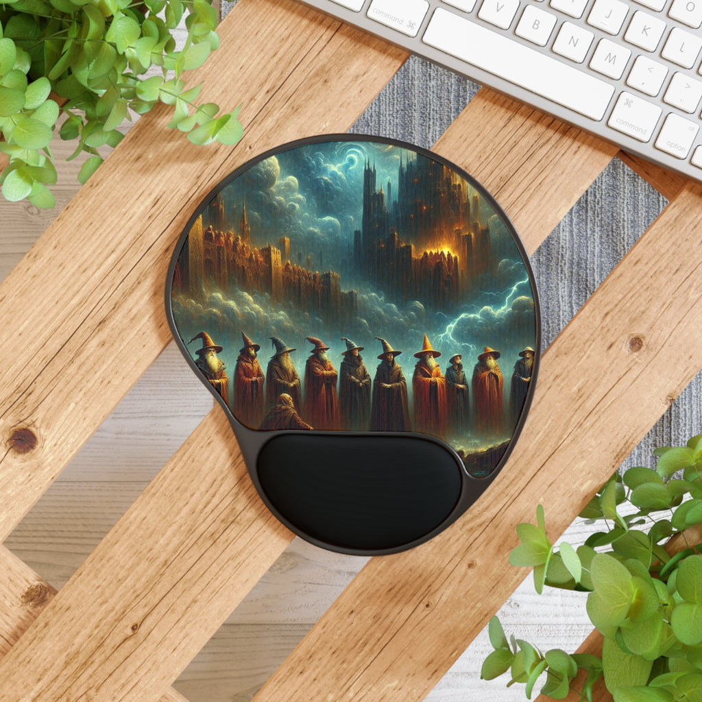 Mouse Pad With Wrist Rest