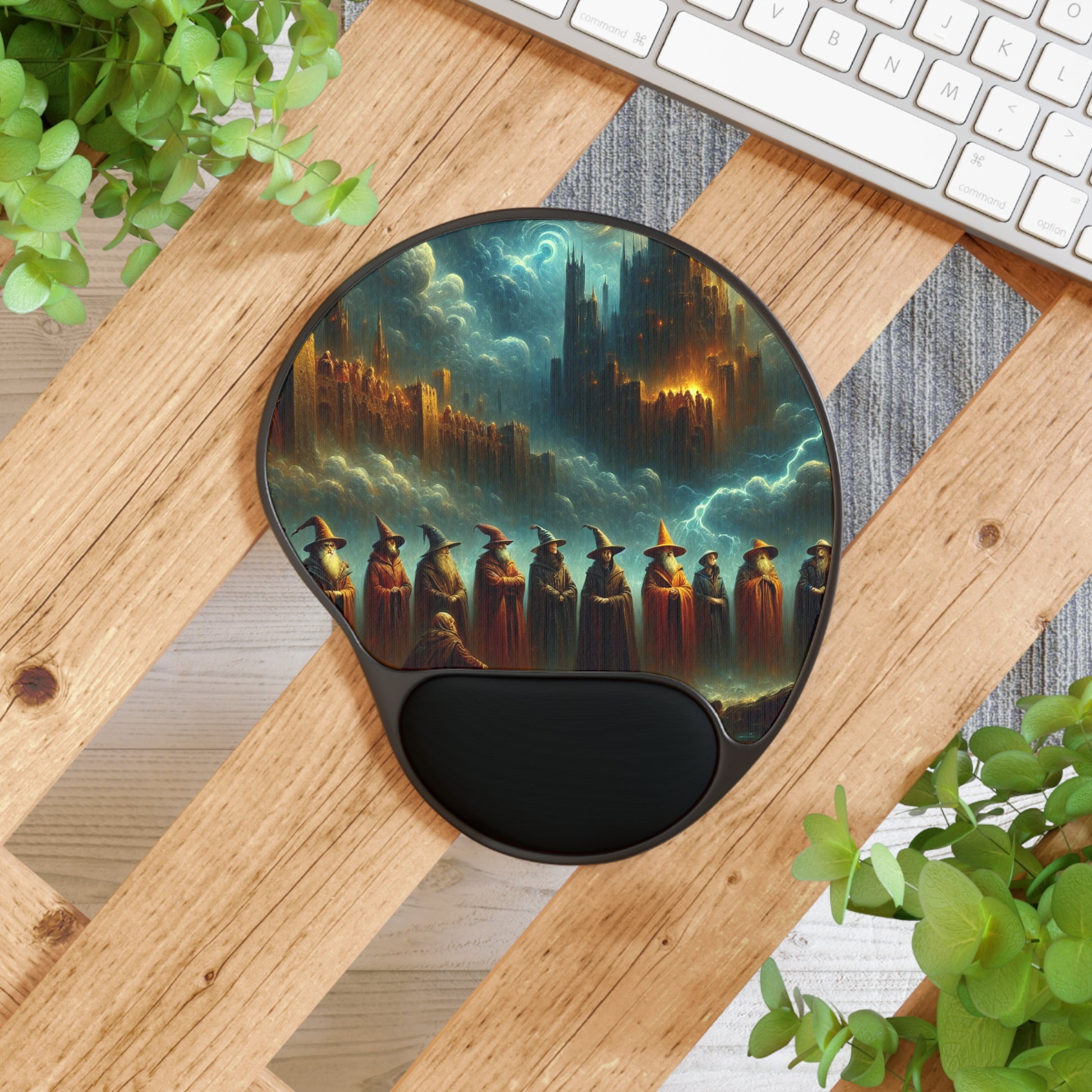 Mouse Pad With Wrist Rest