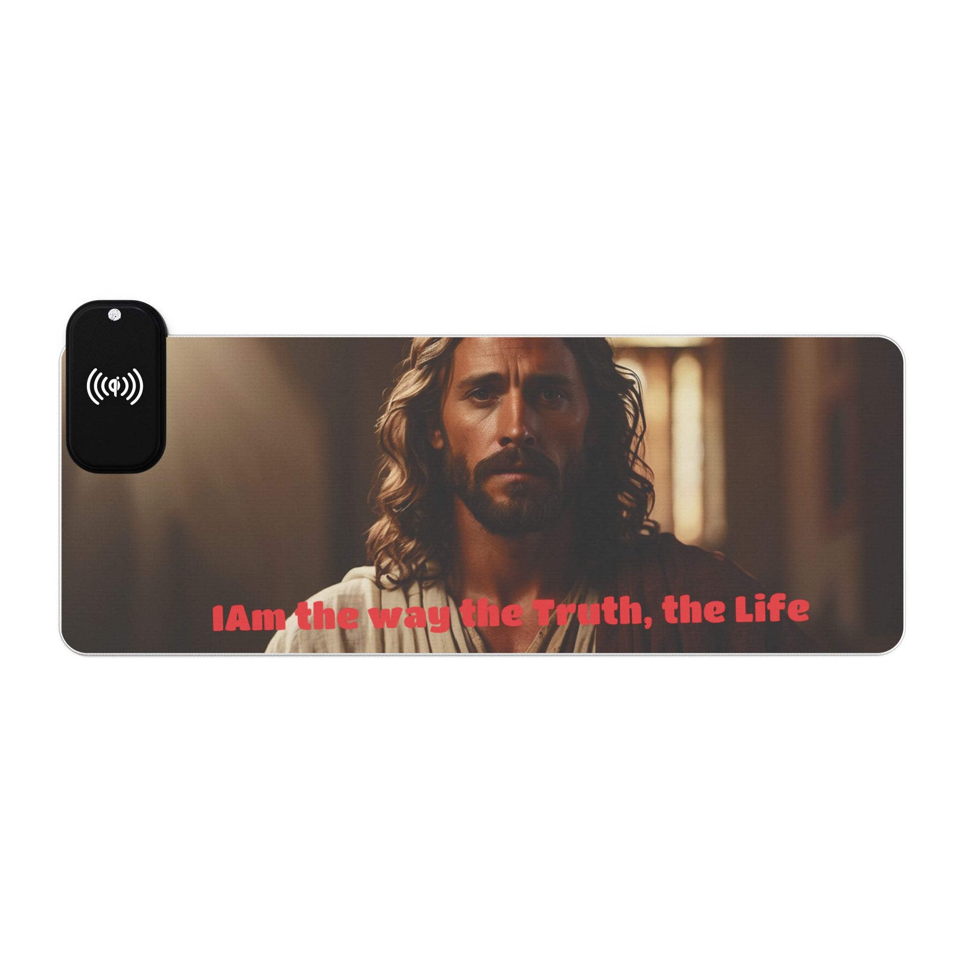 LED Gaming Mouse Pad, Wireless Charging