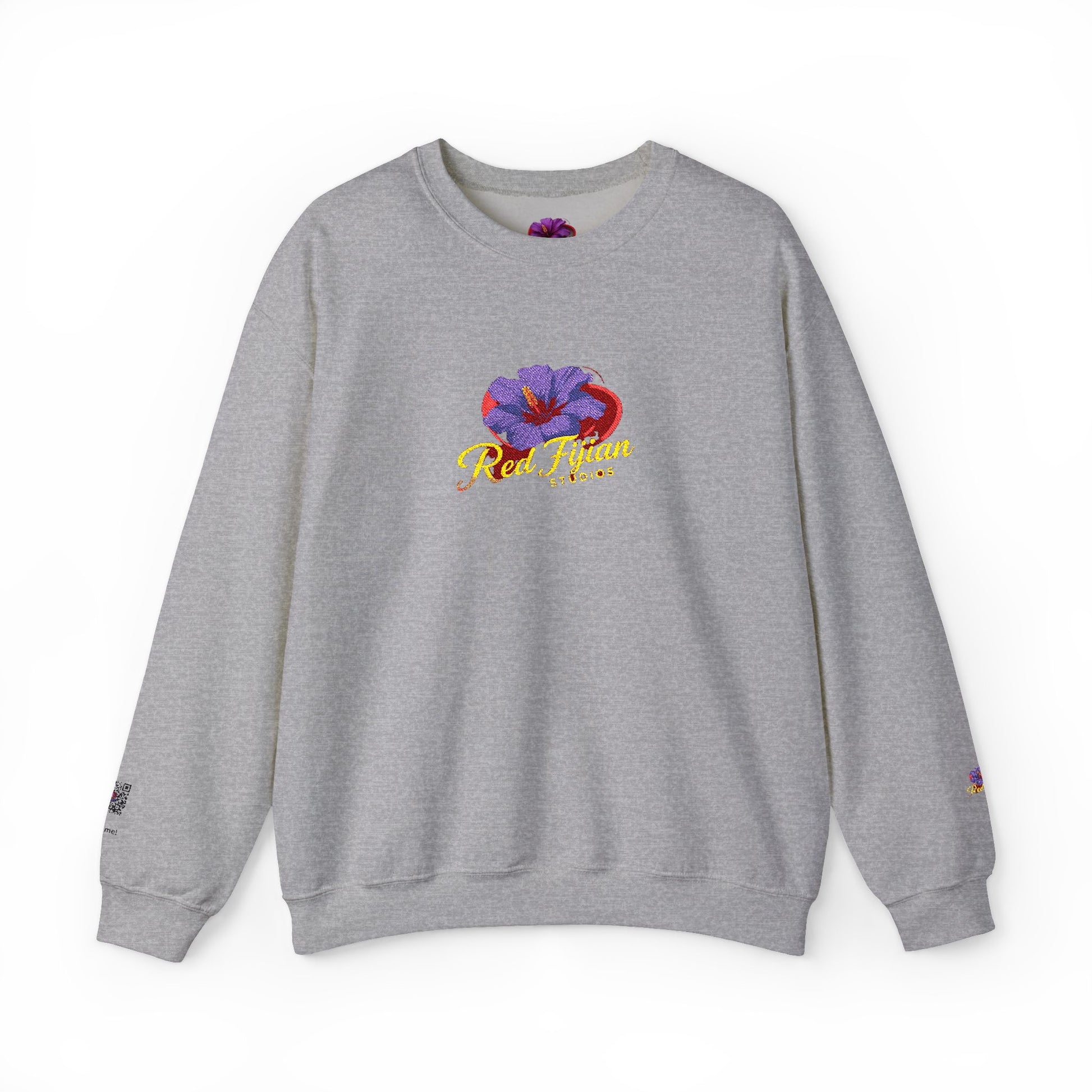 Vibrant Floral Crewneck Sweatshirt for Comfort and Style
