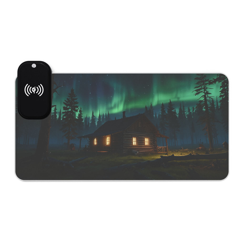 LED Gaming Mouse Pad, Wireless Charging