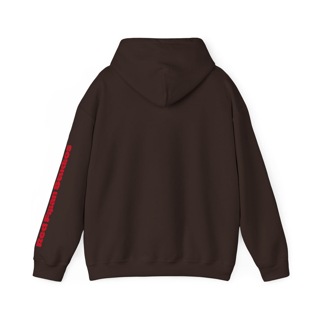 Floral Graphic Unisex Hooded Sweatshirt