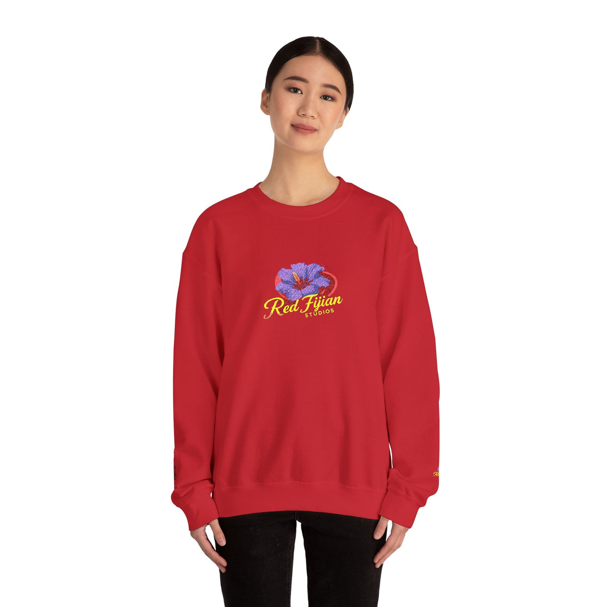 Vibrant Floral Crewneck Sweatshirt for Comfort and Style