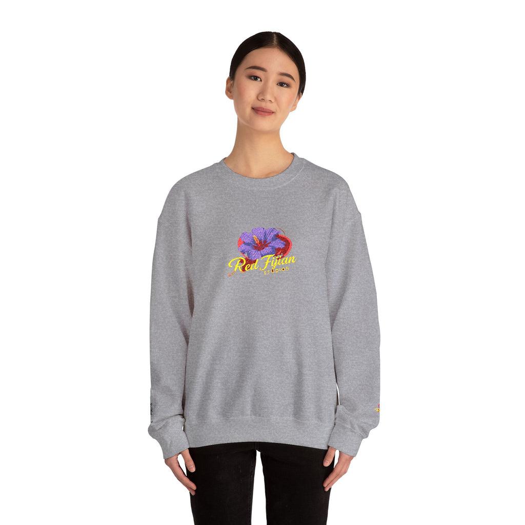 Vibrant Floral Crewneck Sweatshirt for Comfort and Style