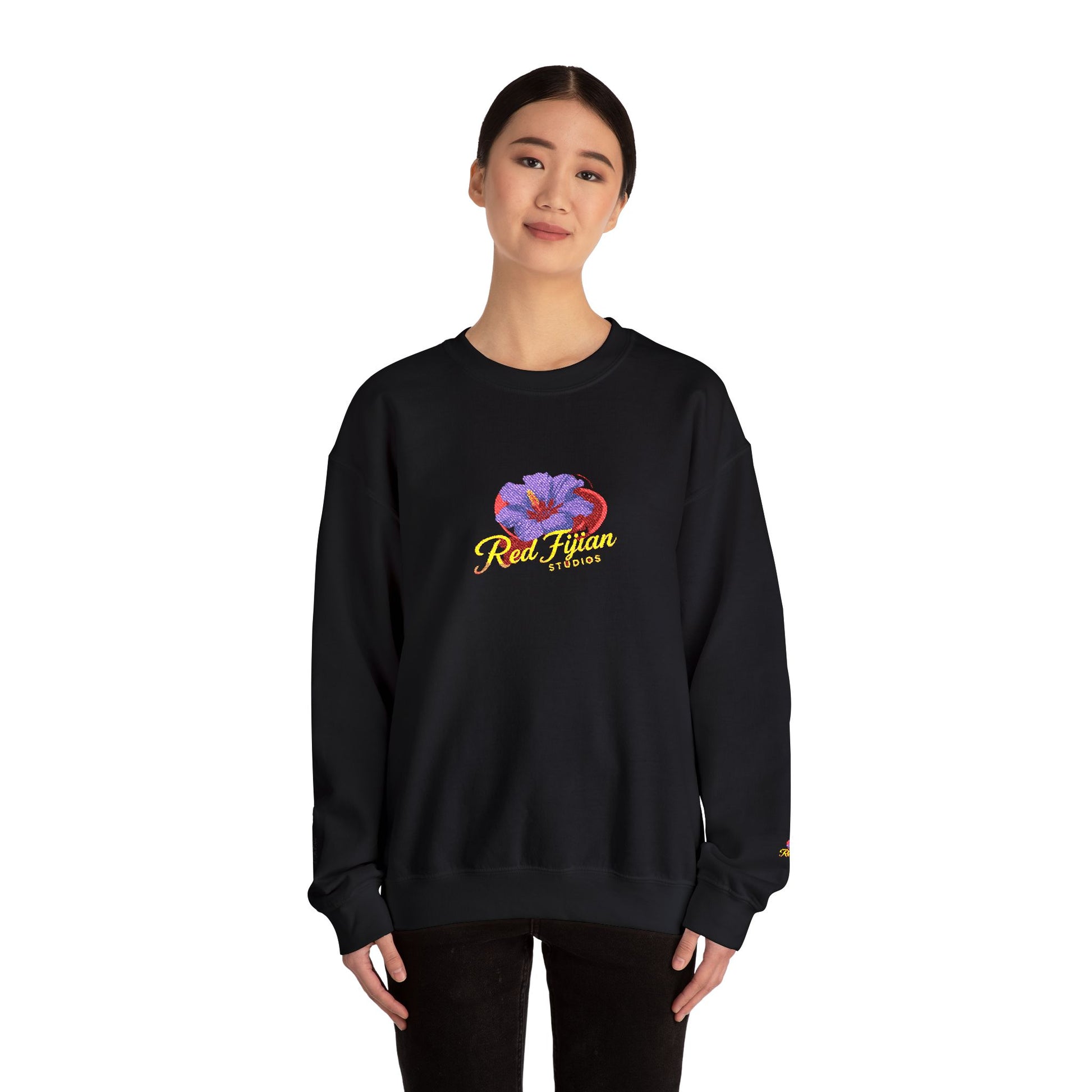 Vibrant Floral Crewneck Sweatshirt for Comfort and Style