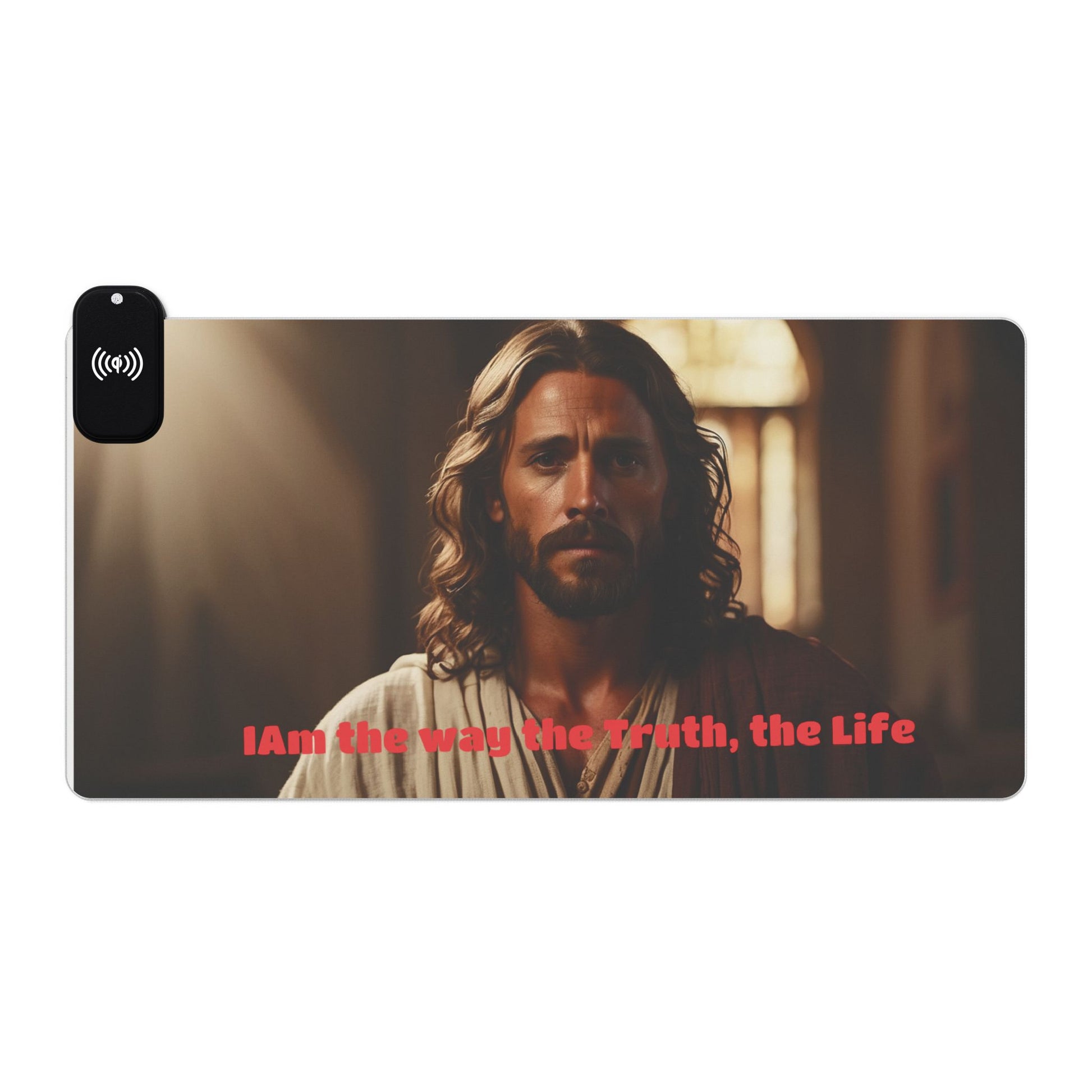 LED Gaming Mouse Pad, Wireless Charging