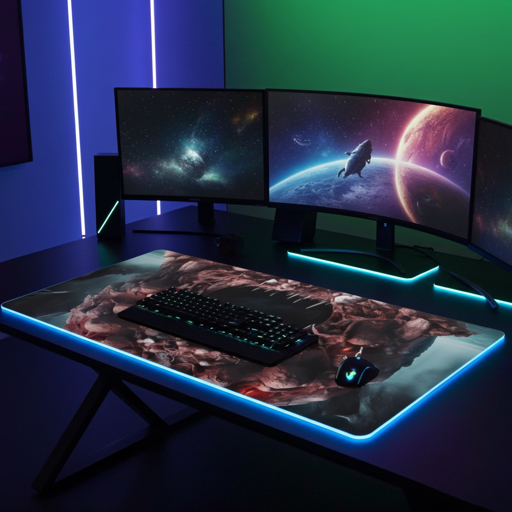 LED Gaming Mouse Pad
